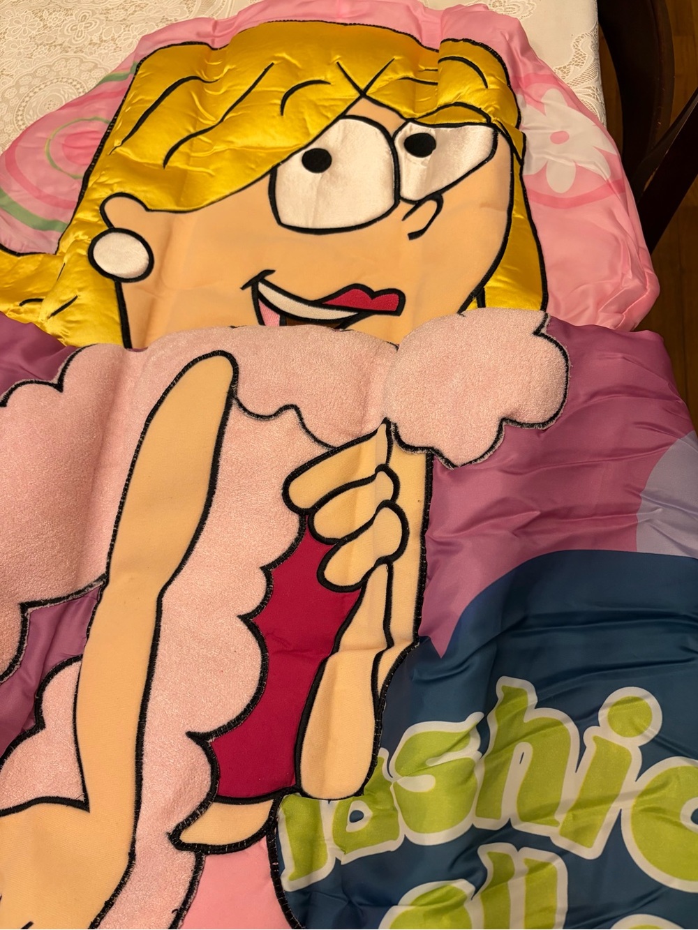 Vintage Disney Lizzie McGuire Sleeping Bag With Tote NWT - Picture 9 of 14